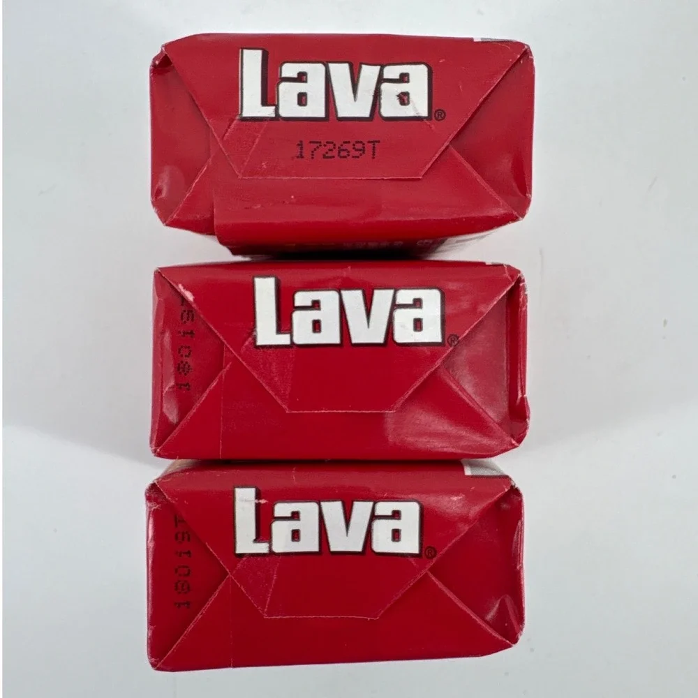 Lava Heavy-Duty Pumice Hand Cleaner 3-Pack 5.75oz Red Bar Soap WD-40 Company